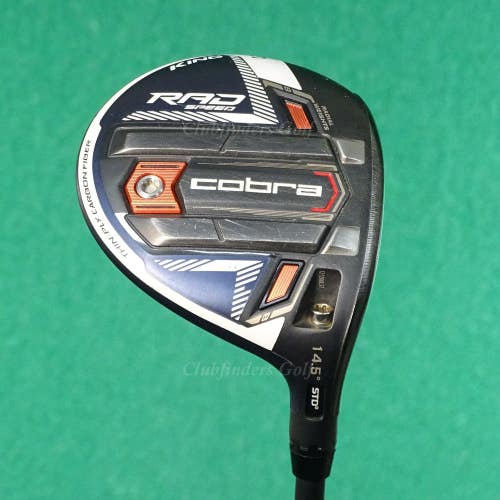 Cobra King RAD Speed Red/Blue 14.5 Fairway Wood 3 Motore X F3 6-S Stiff w/ HC