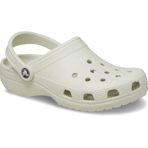 Crocs Classic 206991-0HZ Clog Kids US 4Y Linen Cutout Comfort Casual Shoes DAB35