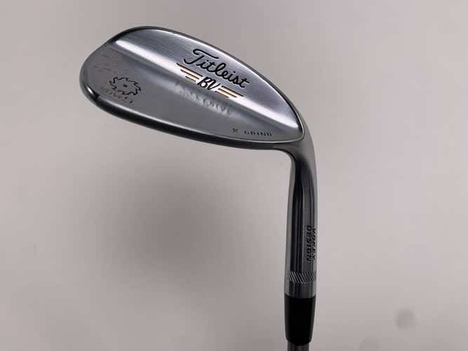 Titleist Vokey SM5 Tour Chrome Lob Wedge 58* 11 SteelFiber i110 CW Wedge Mens RH