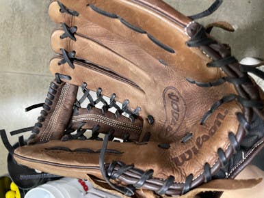 Used Wilson A10RB20KP92 BB/SB Glove RH Throw Brown 12 1/2" 11605-S000211865