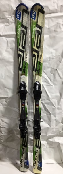 170 Elan Exar e-Rise Skis w/ New binding GripWalk