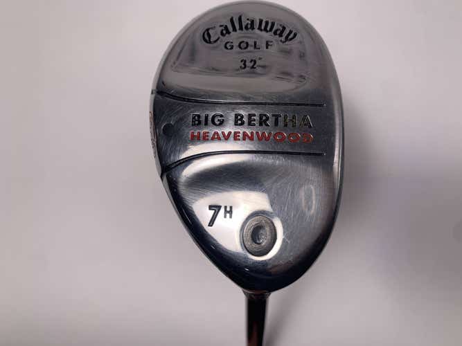 Callaway Big Bertha Heavenwood 7 Hybrid 32* RCH 75w Regular Graphite Mens RH