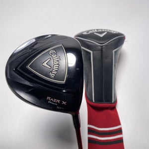 Callaway Razr X Black Driver 10.5* Fujikura Motore F8 60g Stiff RH HC