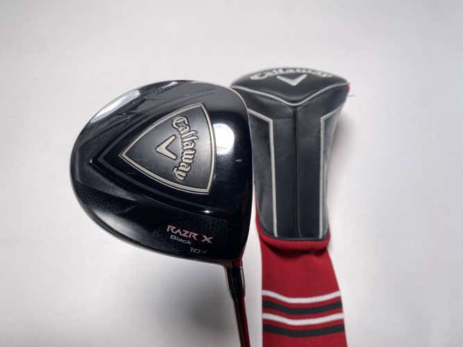Callaway Razr X Black Driver 10.5* Fujikura Motore F8 60g Stiff RH HC
