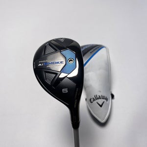 Callaway Paradym Ai Smoke Max Fast 6 Hybrid 27* Eldio 40g Ladies RH HC NEW