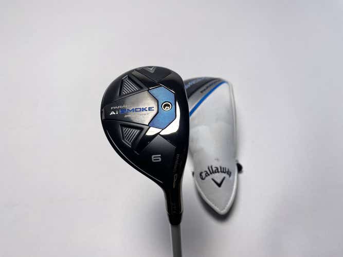 Callaway Paradym Ai Smoke Max Fast 6 Hybrid 27* Eldio 40g Ladies RH HC NEW