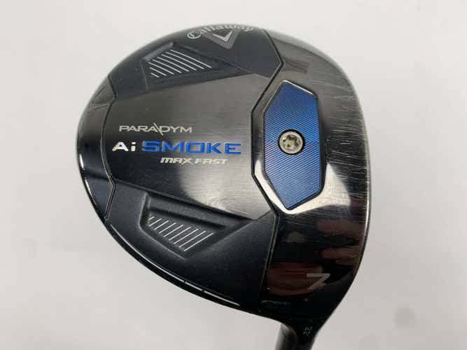 Callaway Paradym Ai Smoke Max Fast 7 Fairway 22* Tensei Blue R2 40g Senior RH