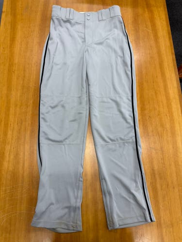 Champro Grey/Black Baseball Pants: Adult M