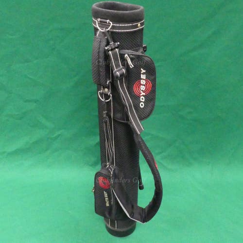 RARE Callaway Odyssey White Hot Black/Red/White 2-Way Golf Sunday Stand Bag