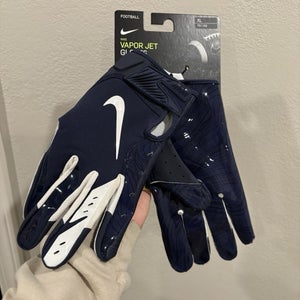 New adult XL Nike Vapor Jet 5.0 football skill Gloves navy/white