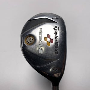 TaylorMade Rescue Mid 4 Hybrid 22* REAX 65g Regular Graphite Mens RH