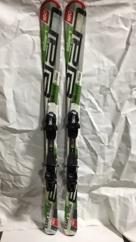 160 Elan Exar e-Rise Skis w/ New binding GripWalk