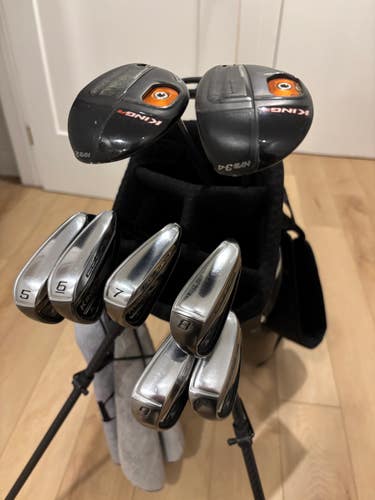 Men's Cobra King F6 Right Handed Combo Set Stiff Flex
