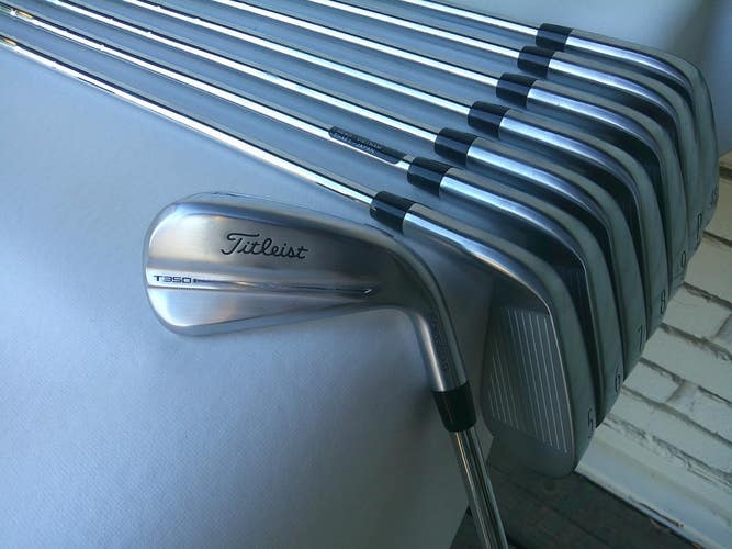 Titleist 2025 Forged T350 Forged (4i-PW, 48*) Iron Set w/ N.S. PRO Stiff Shafts