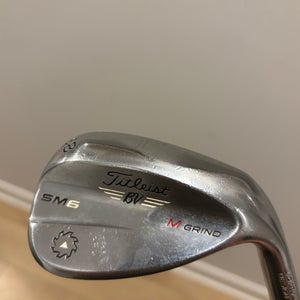 Men's Titleist Vokey SM6 Tour Chrome - 58 Degree Steel Shaft (Used)
