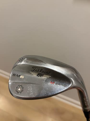 Men's Titleist Vokey SM6 Tour Chrome - 58 Degree Steel Shaft (Used)