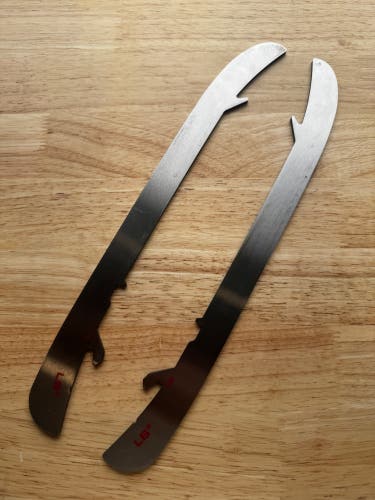 NHL Pro Stock Game Used Bauer LS3 296mm Skate Blades / Runners