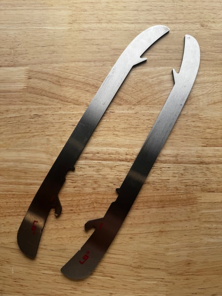 NHL Pro Stock Game Used Bauer LS3 296mm Skate Blades / Runners