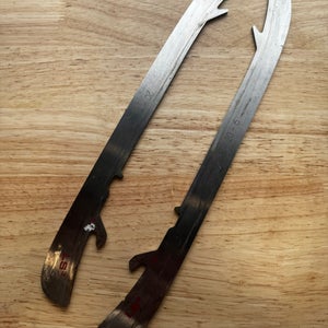 NHL Pro Stock Game Used Bauer LS3 288mm Skate Blades / Runners