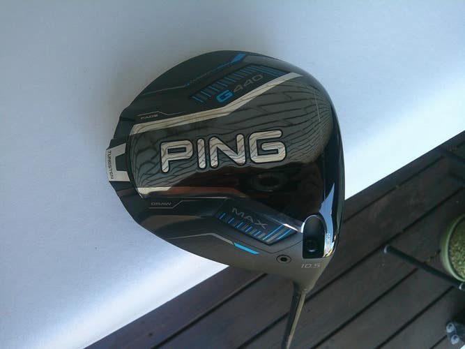 Ping G440 MAX 10.5* Driver w/ Project X HZRDUS 6.0 Stiff Flex Shaft