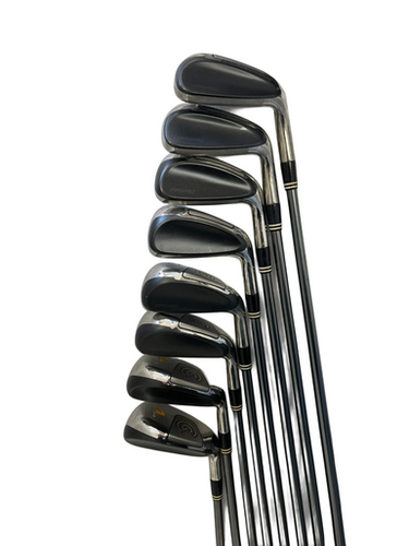 Used Cleveland Hibore 3-DW Mens RH Iron Set Graphite/Regular 11692-S000145246