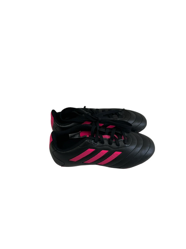 Used Adidas GOLETTO Soccer Cleats Black And Pink Junior 01.5 11692-S000145072