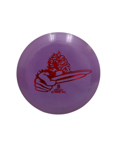 Used Discraft BIG Z CRANK Disc Golf Driver Purple 174g 11692-S000145083