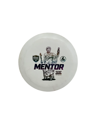 Used Discmania ACTIVE MENTOR Disc Golf Driver White 168g 11692-S000145085