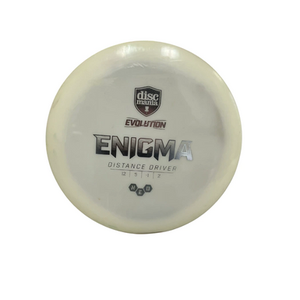 Used Discmania NEO EVOLUTION ENIGMA Disc Golf Driver White 172g 11692-S000145089