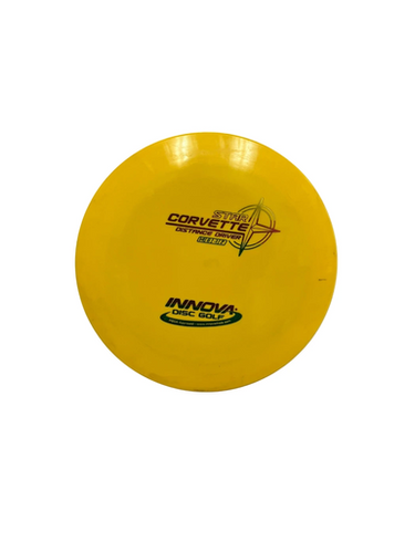 Used Innova STAR CORVETTE Disc Golf Driver Yellow 173g 11692-S000145097