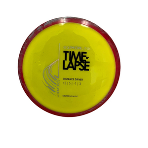Used Axiom NEUTRON TIME LAPSE Disc Golf Driver Yellow 173g 11692-S000145098