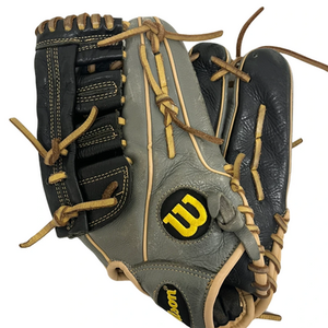 Used Wilson A500 BB/SB Glove RH Throw Grey 12 1/2" 11692-S000145112