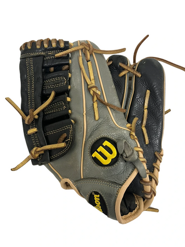 Used Wilson A500 BB/SB Glove RH Throw Grey 12 1/2" 11692-S000145112
