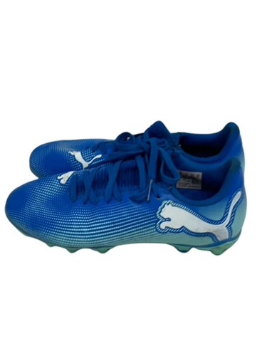 Used Puma FUTURE Soccer Cleats Royal Blue Junior 03 11692-S000145129