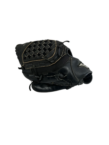 Used Mizuno POWER CLOSE LH Throw Fastpitch Gloves Black 11" 11692-S000145143