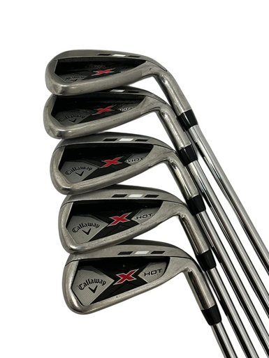 Used Callaway X HOT Mens Iron Set RH 7I-PW 11692-S000145147