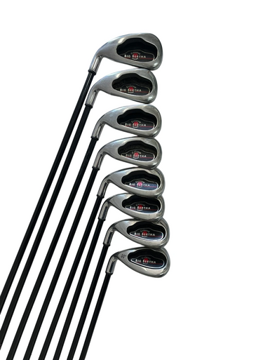 Used Callaway 2004 BIG BERTHA Mens Iron Set LH 3I-GW/AW 11692-S000145148