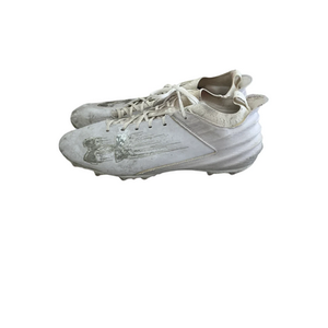 Used Under Armour BLUR 2 Adult FB Cleats White Senior 15 11692-S000145161