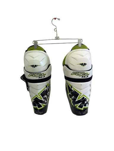 Used Mission FUEL 70 Senior Shin Guards White 14" 11692-S000145180
