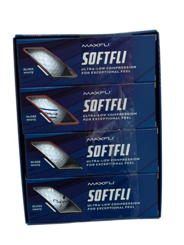 Used Maxfli SOFTFLI 12 Pack - Golf Balls White 11692-S000145191