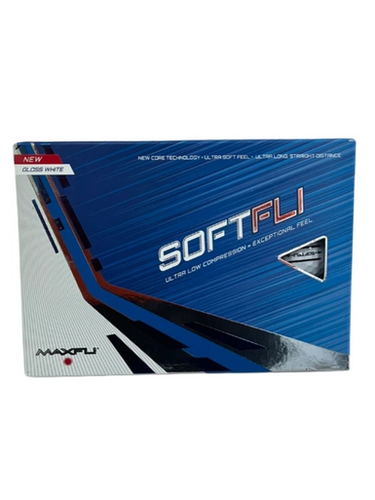 Used Maxfli SOFTFLI 12 Pack - Golf Balls White 11692-S000145193