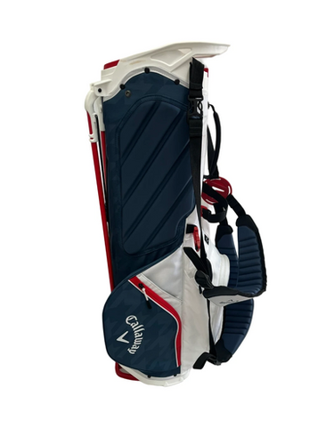 Used Callaway FAIRWAY C Mens Stand Bag White/Red/Navy 11692-S000145195