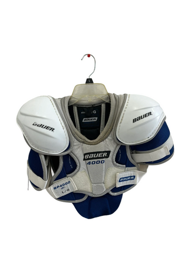 Used Bauer 4000 Junior Shoulder Pads LG 11692-S000145213