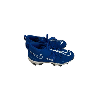 Used Nike ALPHA MENACE SHARK Jr FB Cleats Royal Blue Junior 04.5 11692-S000145229