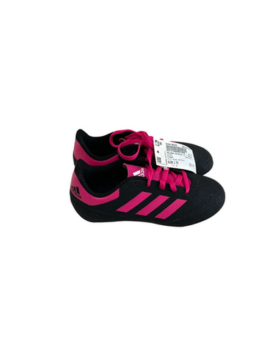 Used Adidas GOLETTO Soccer Cleats Black And Pink Junior 01 11692-S000145232