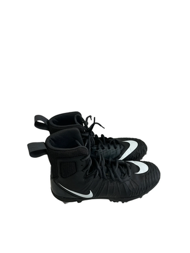 Used Nike FORCE SAVAGE VARSITY Adult FB Cleats Black Senior 8 11692-S000145046