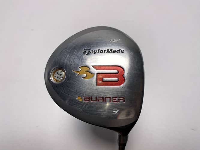 TaylorMade Burner 2008 3 Fairway Wood 15* REAX 49g Regular Graphite Mens RH