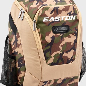New Easton DUGOUT YTH TAN CAMO BB/SB Player Backpack None 11347-EASE00706365
