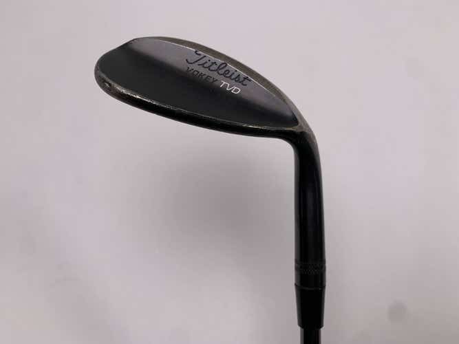 Titleist Vokey TVD Black Lob Wedge LW 60* K-Grind DG Tour Issue Black Mens RH