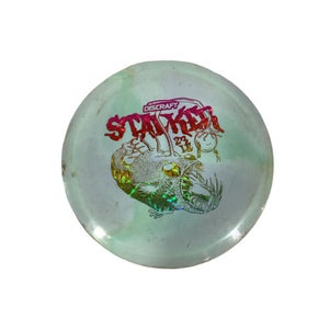Used Discraft STALKER Disc Golf Driver Teal 173g 11347-S000260749